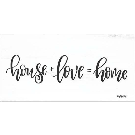 House + Love = Home By Imperfect Dust Art Print - 9 X 18-Penny Lane Publishing-The Village Merchant