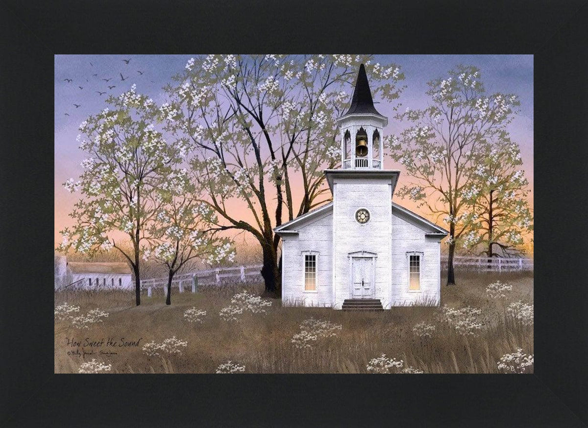 "How Sweet The Sound" By Billy & Sarah Jacobs Art Print | Framed Print