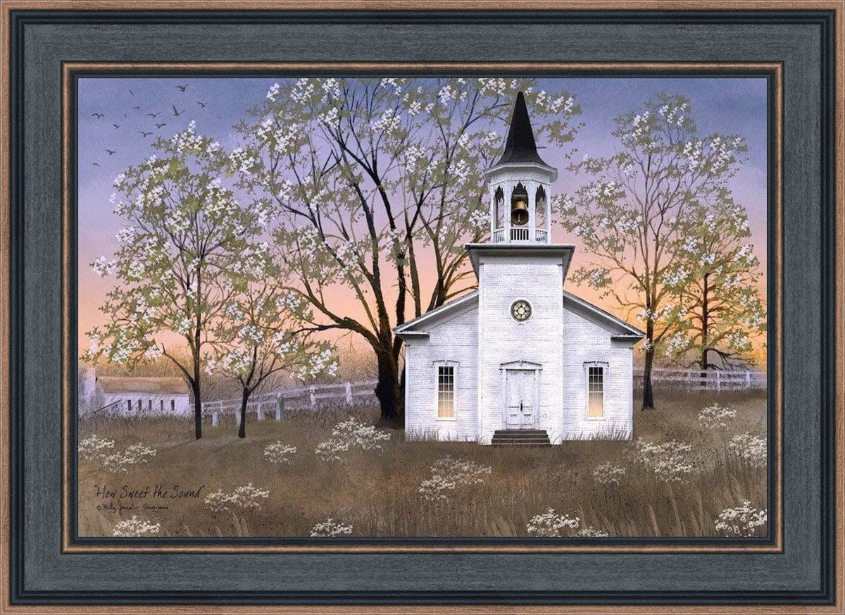 "How Sweet The Sound" By Billy & Sarah Jacobs Art Print | Framed Print