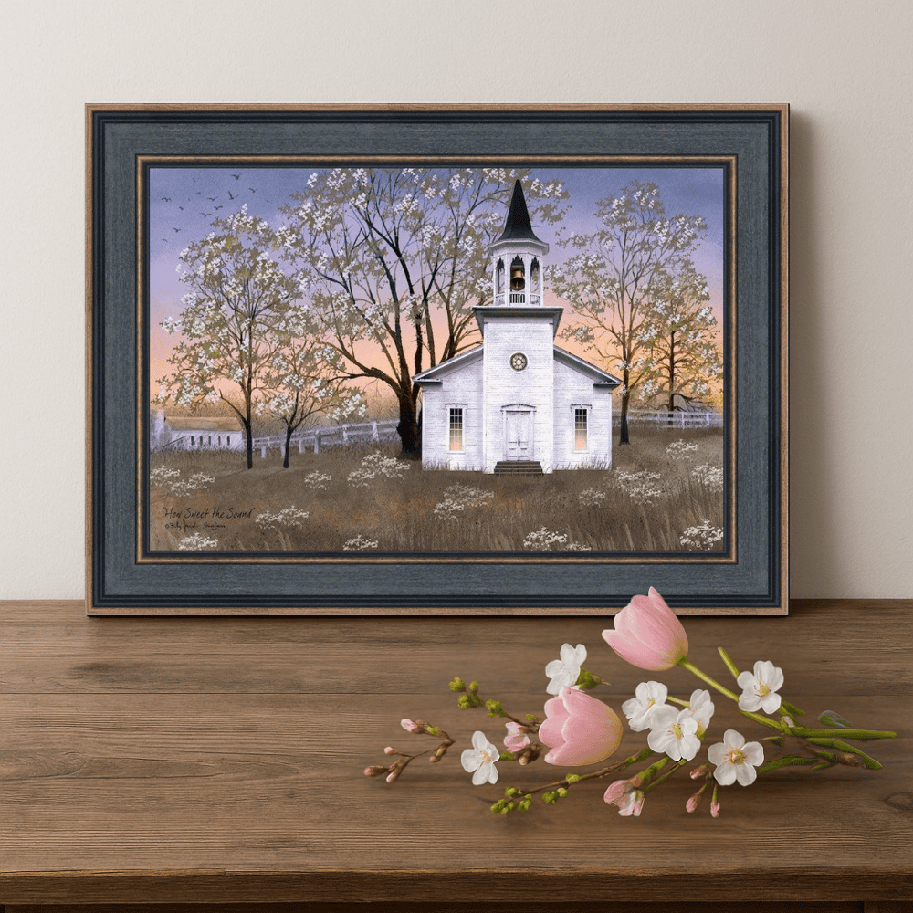 "How Sweet The Sound" By Billy & Sarah Jacobs Art Print | Framed Print