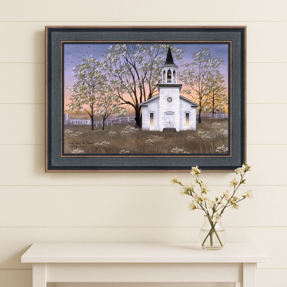 "How Sweet The Sound" By Billy & Sarah Jacobs Art Print | Framed Print