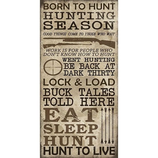 Penny Lane Publishing Hunting Season By Dee Dee Reynolds Art Print - 9 X 18