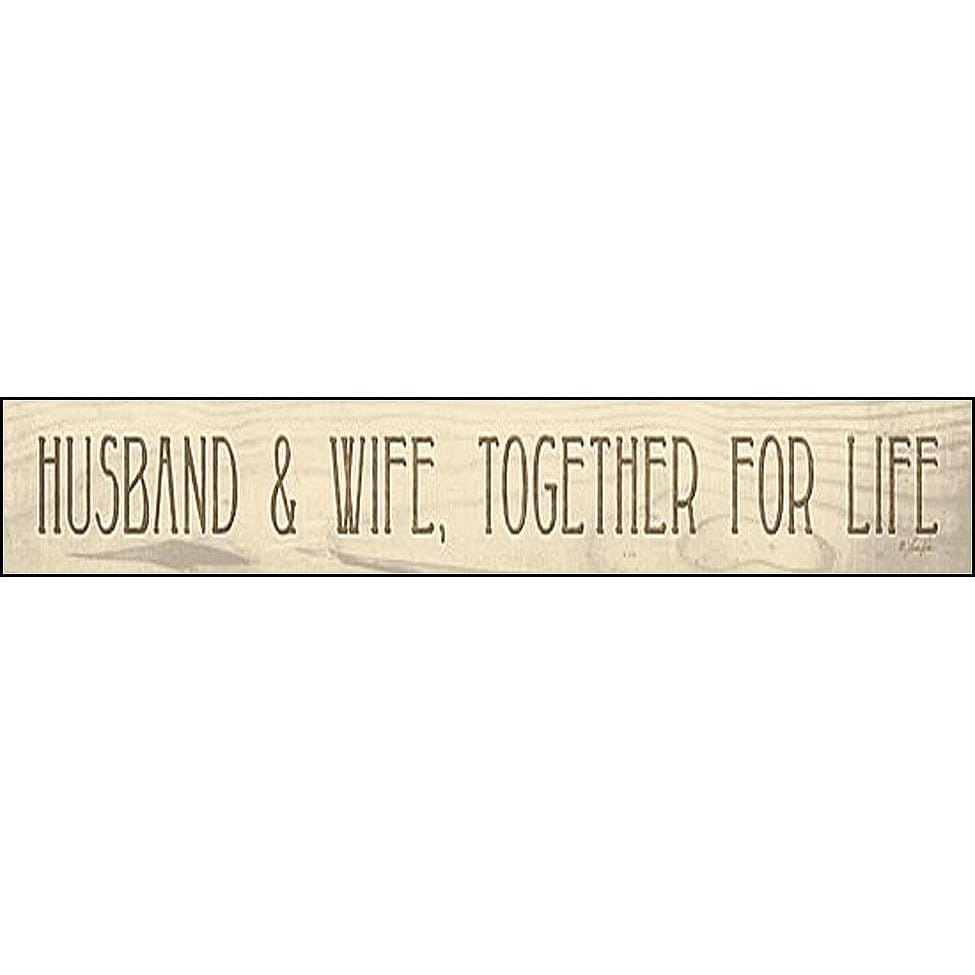 Husband &amp; Wife Together For Life By Lauren Rader Art Print - 4 X 36-Penny Lane Publishing-The Village Merchant