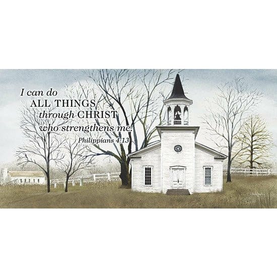 I Can Do All Things By Billy Jacobs Art Print - 9 X 18-Penny Lane Publishing-The Village Merchant