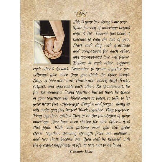 I Do By Bonnie Mohr Art Print - 12 X 16-Penny Lane Publishing-The Village Merchant