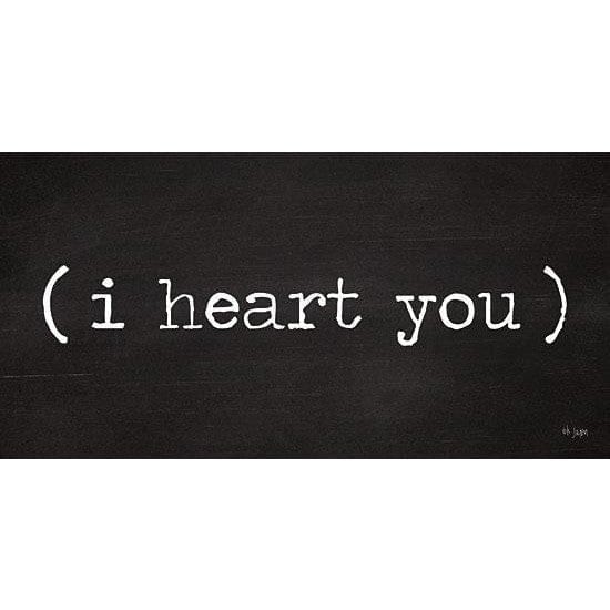 (I Heart You) By Jaxn Blvd Art Print - 9 X 18-Penny Lane Publishing-The Village Merchant