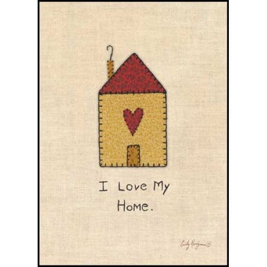 I Love My Home By Emily Hardgrove Art Print - 5 X 7-Penny Lane Publishing-The Village Merchant