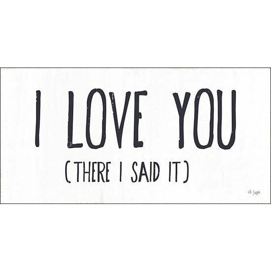 I Love You By Jaxn Blvd Art Print - 9 X 18-Penny Lane Publishing-The Village Merchant