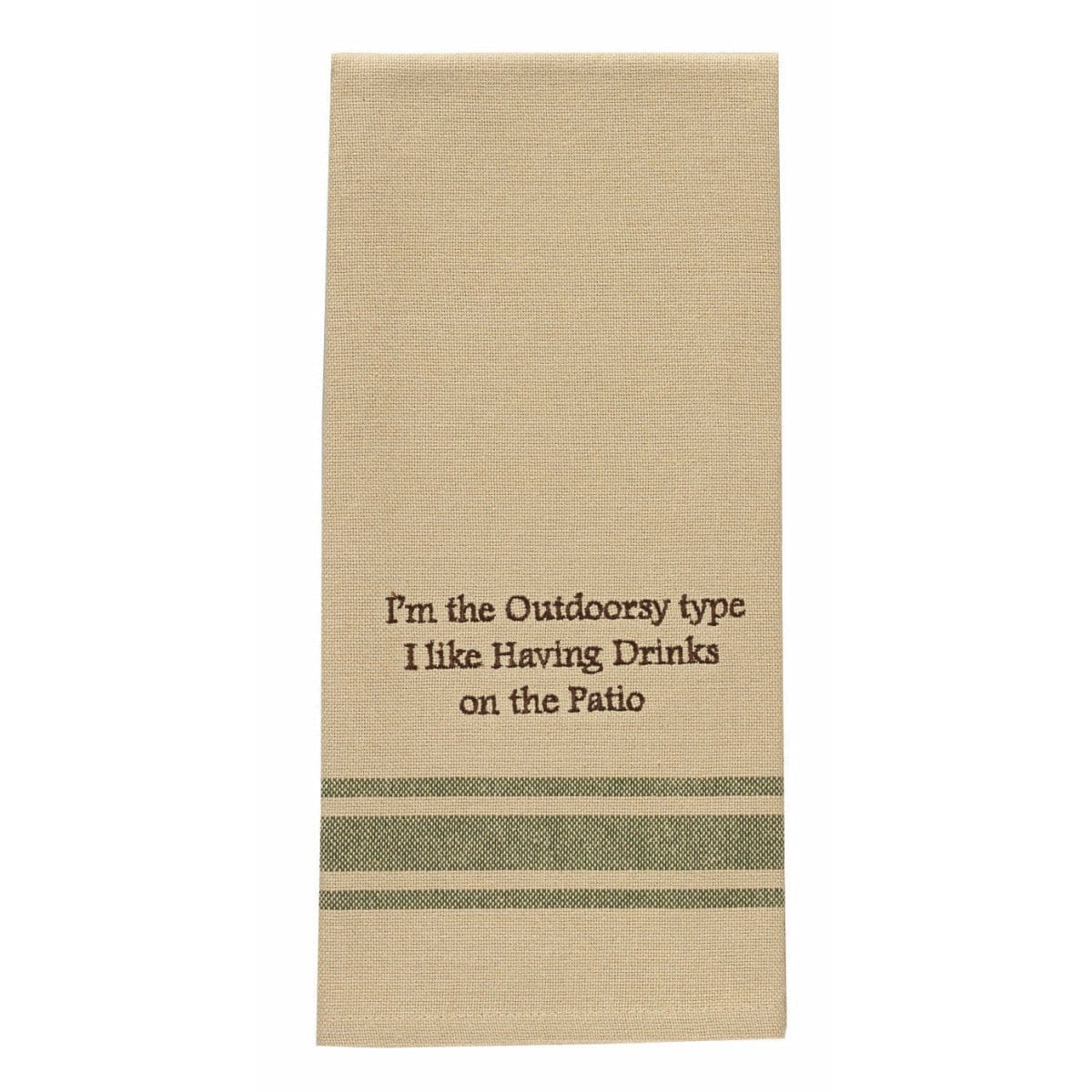 I'm The Outdoors Type Decorative Towel-Park Designs-The Village Merchant