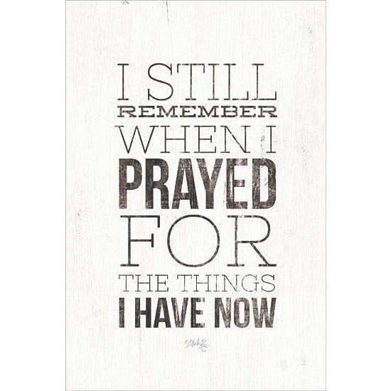 Penny Lane Publishing I Still Remember By Marla Rae Art Print - 12 X 18