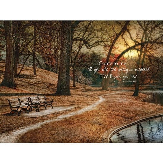 I Will Give You Rest By Robin-Lee Vieira Art Print - 12 X 16-Penny Lane Publishing-The Village Merchant