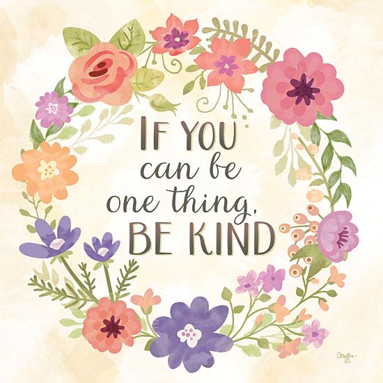 If You Can Be One Thing Be Kind By Mollie B Right Art Print - 12 X 12-Penny Lane Publishing-The Village Merchant