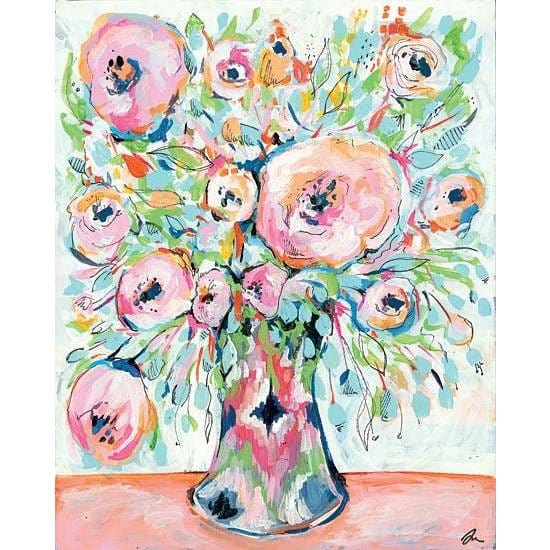 Penny Lane Publishing Ikat Spring By Jessica Mingo Art Print - 12 X 16