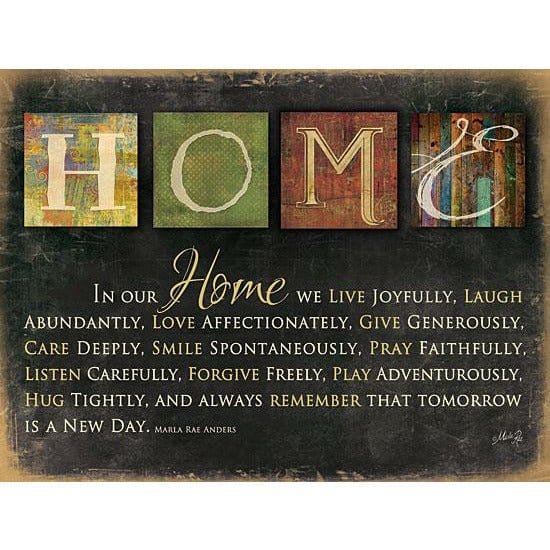 Penny Lane Publishing In Our Home By Marla Rae Art Print - 18 X 24