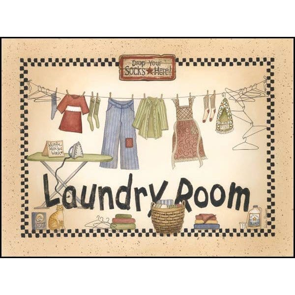 In The Laundry Room By Linda Spivey Art Print - 12 X 16-Penny Lane Publishing-The Village Merchant