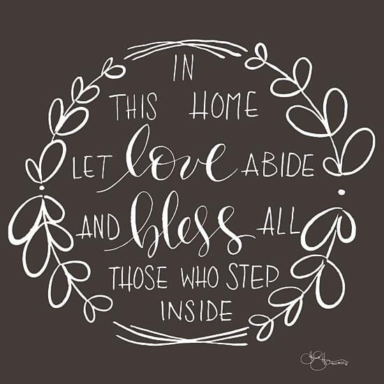 In This Home By Hollihocks Art Art Print - 12 X 12-Penny Lane Publishing-The Village Merchant