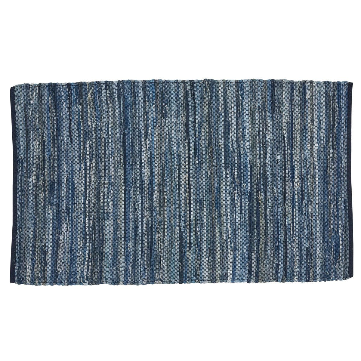 Indigo Chindi rug 36&quot; x 60&quot; rectangle-Park Designs-The Village Merchant