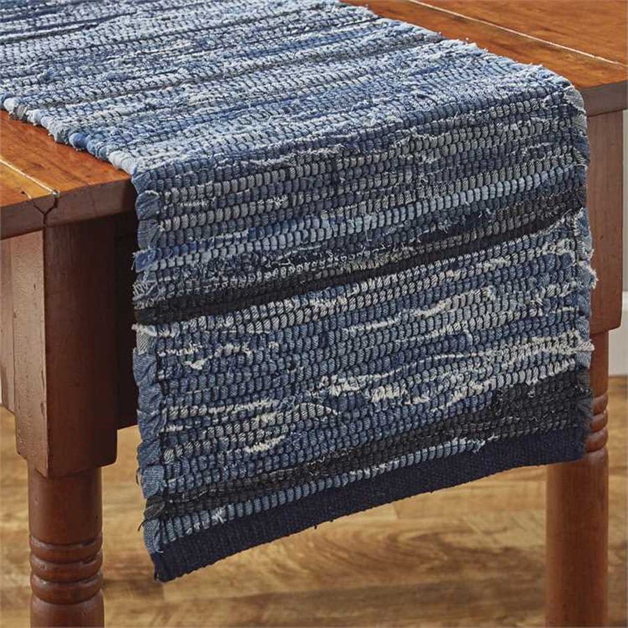 Park Designs Indigo Chindi Table Runner 54" Long