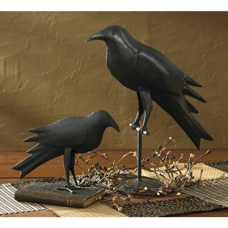 Iron Olde Crow Figurine-Park Designs-The Village Merchant