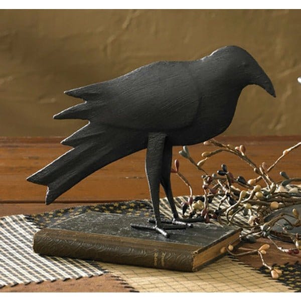 Iron Olde Crow Figurine-Park Designs-The Village Merchant