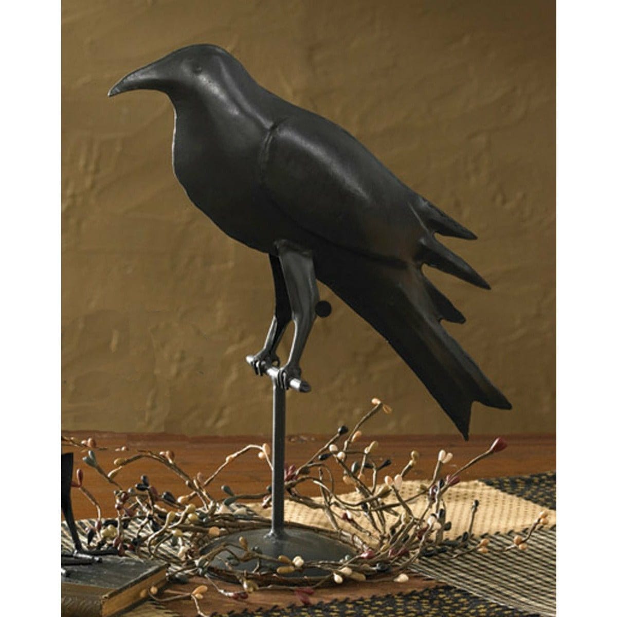 Iron Olde Crow Figurine-Park Designs-The Village Merchant