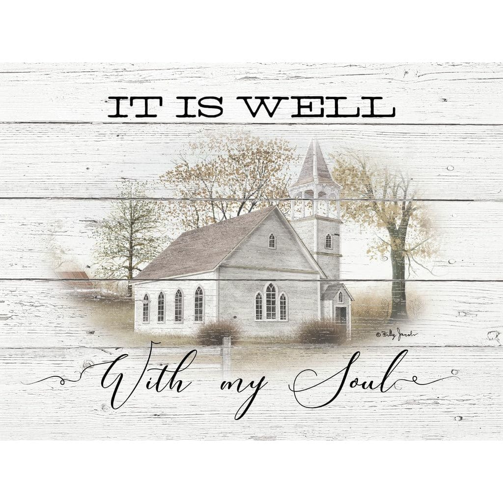 It Is Well By Billy Jacobs Art Print - 12 X 16-Penny Lane Publishing-The Village Merchant