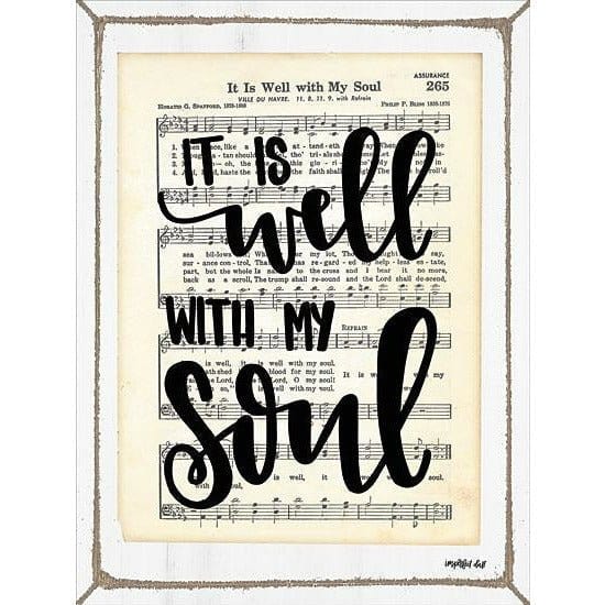 Penny Lane Publishing It Is Well With My Soul By Imperfect Dust Art Print - 12 X 16
