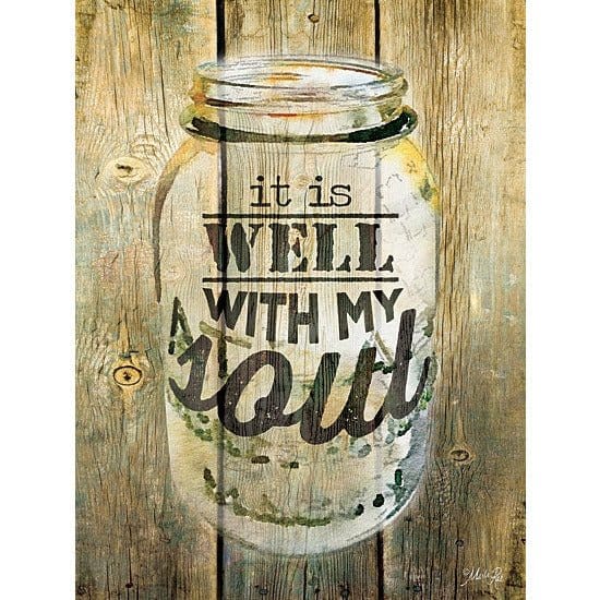 Penny Lane Publishing It Is Well With My Soul By Marla Rae Art Print - 12 X 16