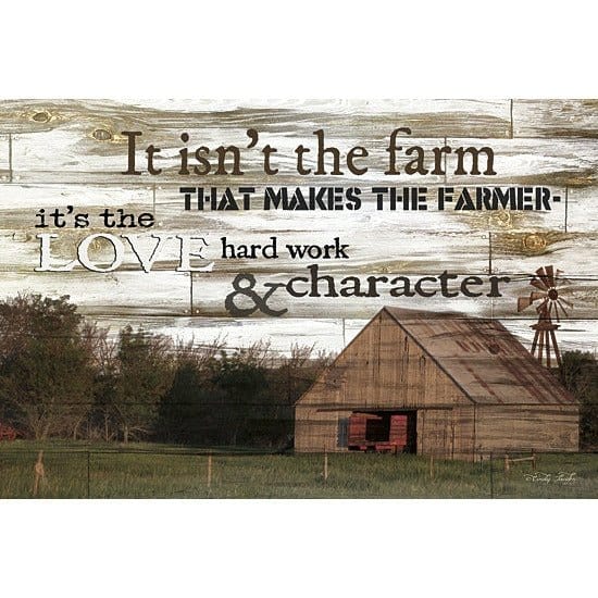 Penny Lane Publishing It Isn't The Farm By Cindy Jacobs Art Print - 12 X 18