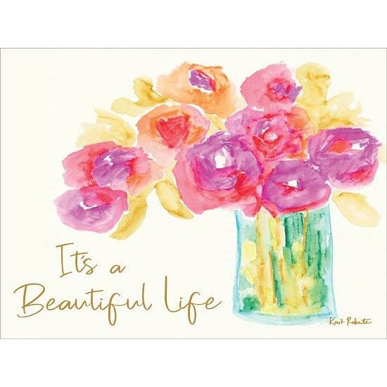 Penny Lane Publishing It's A Beautiful Life By Kait Roberts Art Print - 12 X 16