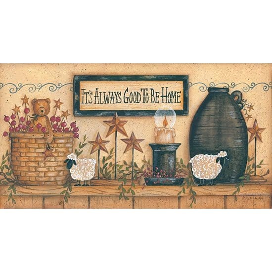 It's Always Good To Be Home By Mary Ann June Art Print - 16 X 30-Penny Lane Publishing-The Village Merchant