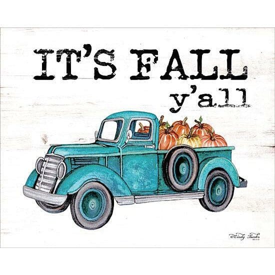 It's Fall Y'all By Cindy Jacobs Art Print - 12 X 16-Penny Lane Publishing-The Village Merchant