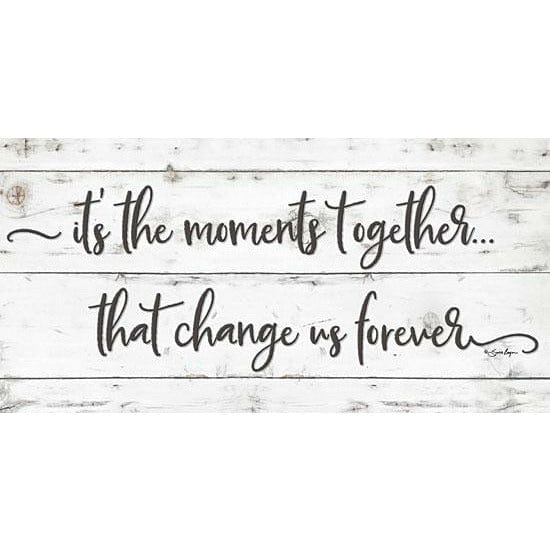 Penny Lane Publishing It's The Moments Together By Susie Boyer Art Print - 9 X 18