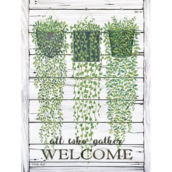 Ivy Welcome All Who Gather By Cindy Jacobs Art Print - 12 X 16-Penny Lane Publishing-The Village Merchant