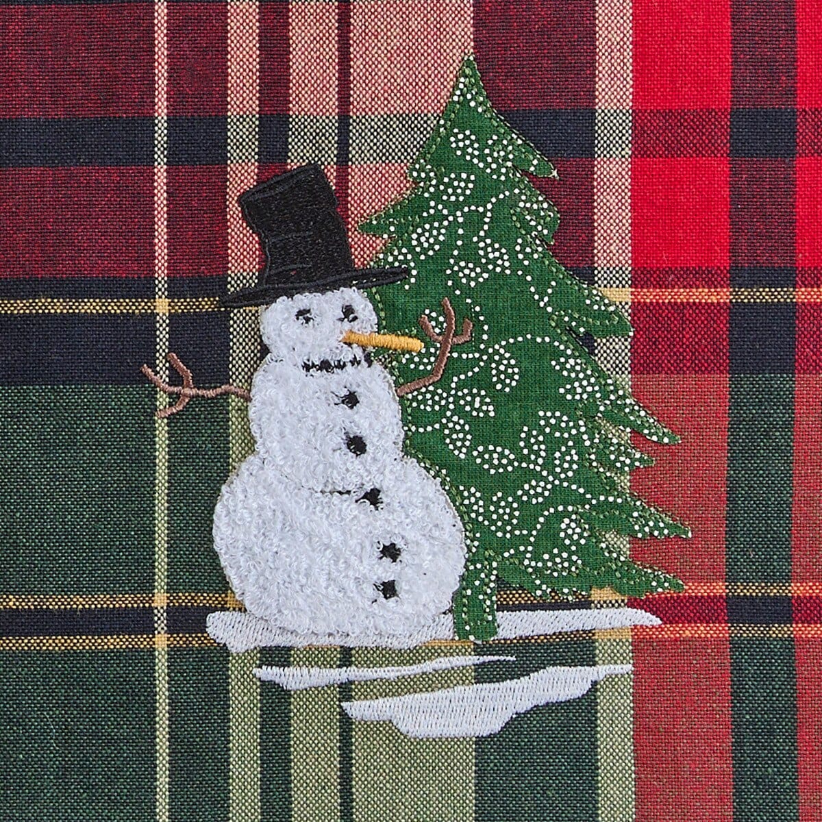 Jack Frost Plaid Placemat Set of 2