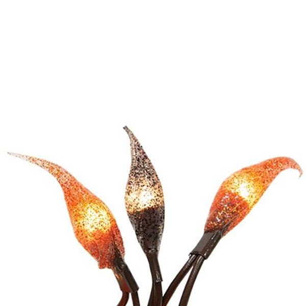 Jack-O-Lantern Silicone Dipped Light String 20 Count Electric-Craft Wholesalers-The Village Merchant