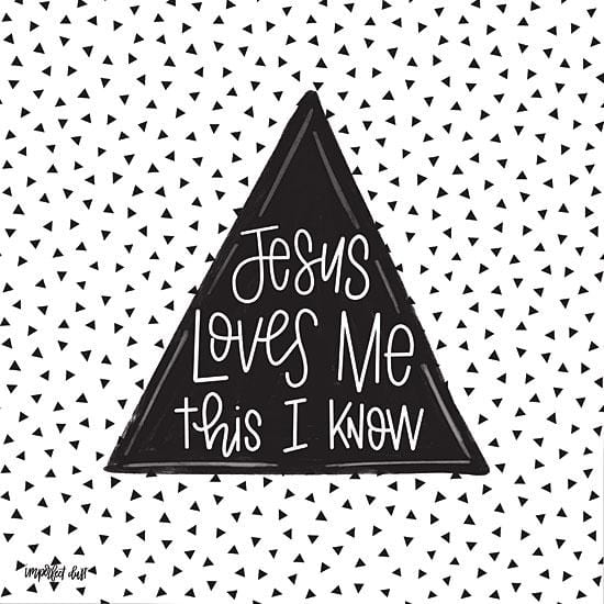 Penny Lane Publishing Jesus Loves Me By Imperfect Dust Art Print - 12 X 12