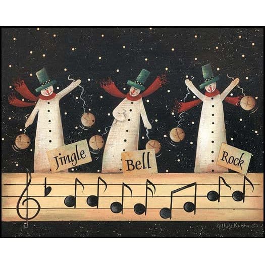 Jingle Bell Rock By Jill Ankrom Art Print - 8 X 10-Penny Lane Publishing-The Village Merchant