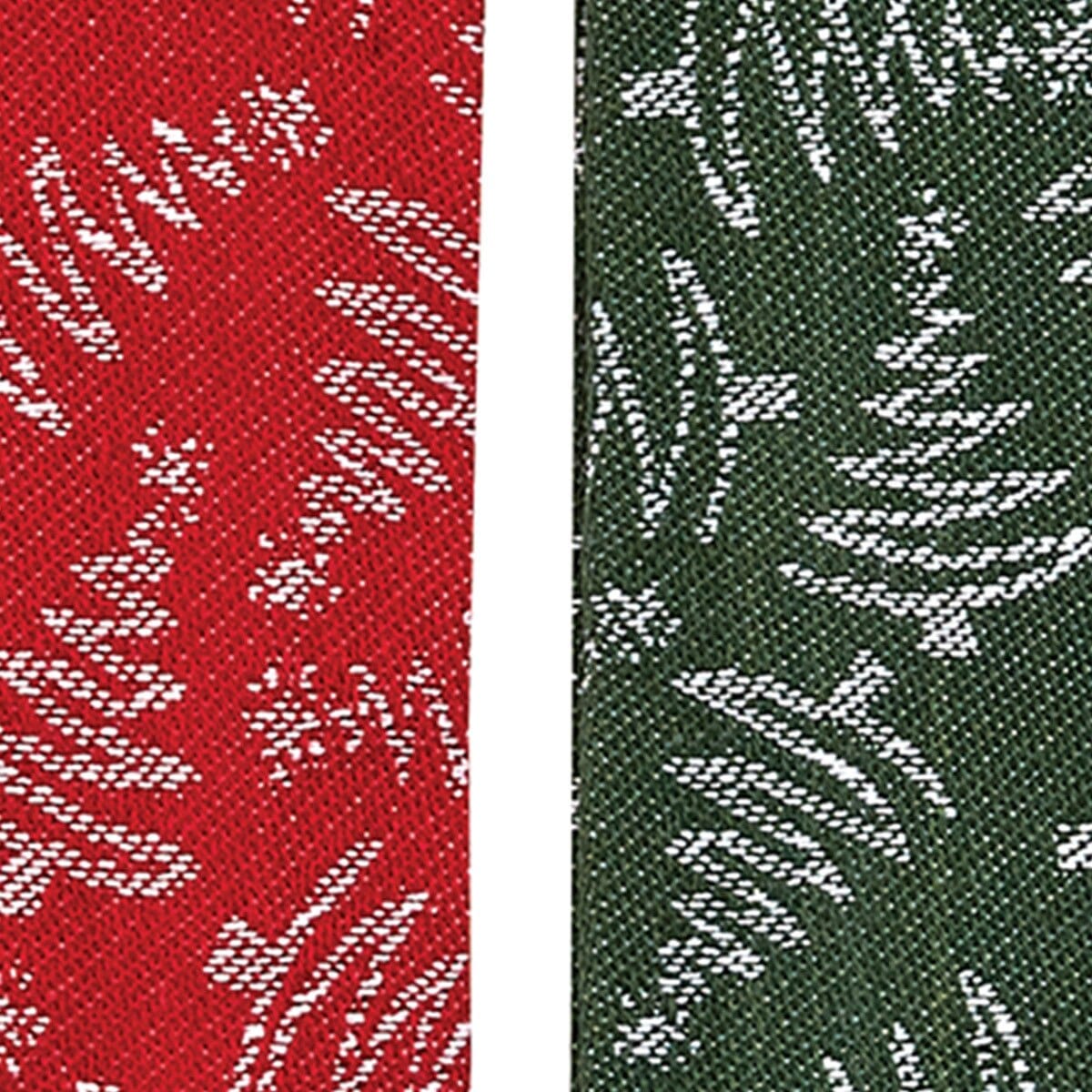 Jingle Jangle Jacquard Trees Decorative Towel Set of 2