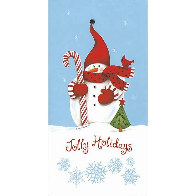 Pretty Jolly DIY Snowmen Paint by Numbers for Adults Beginner Oil