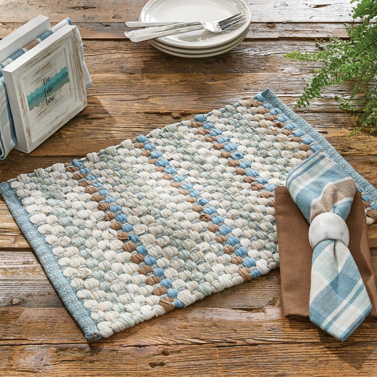 Park Designs Placemats Jordan Chindi Placemat Chindi Set of 2