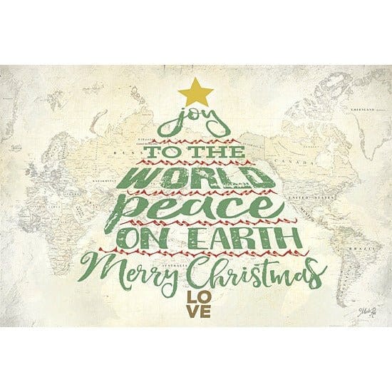 Joy To The World By Marla Rae Art Print - 12 X 18-Penny Lane Publishing-The Village Merchant