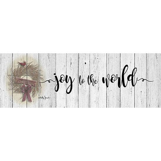 Penny Lane Publishing Joy To The World I By Billy Jacobs Art Print - 6 X 18