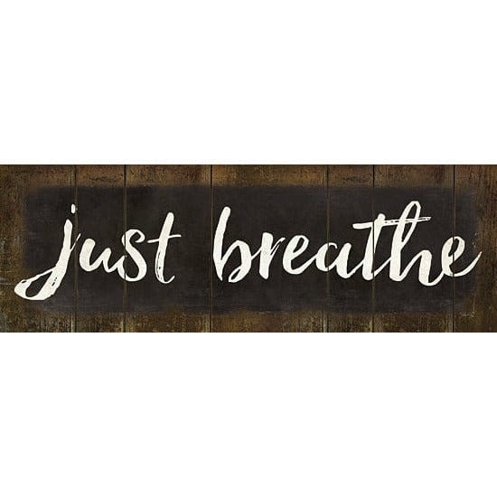 Penny Lane Publishing Just Breathe By Marla Rae Art Print - 6 X 18