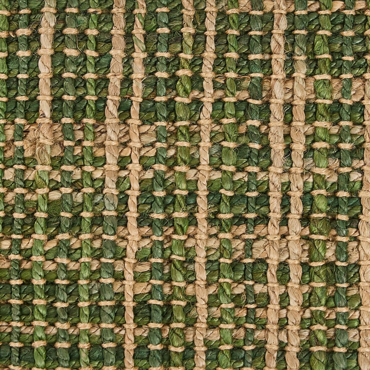 Park Designs Placemat Kaleidoscope in Green Woven Placemat Rectangle Set of 2