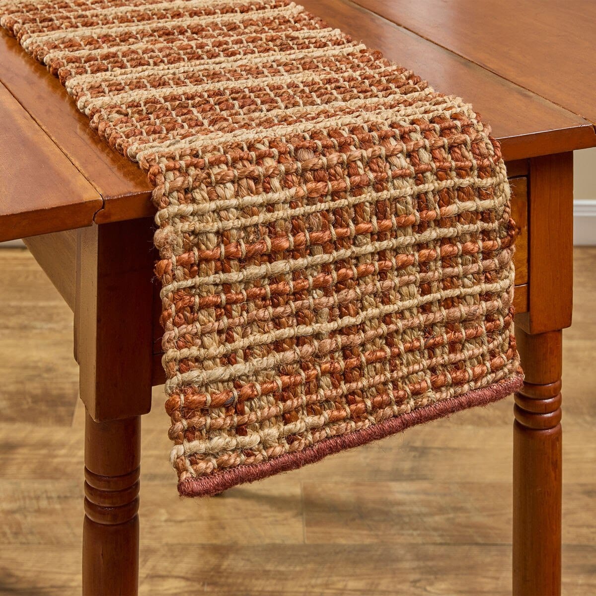 Park Designs Table Runner Kaleidoscope in Terra Woven Table Runner 36" Long