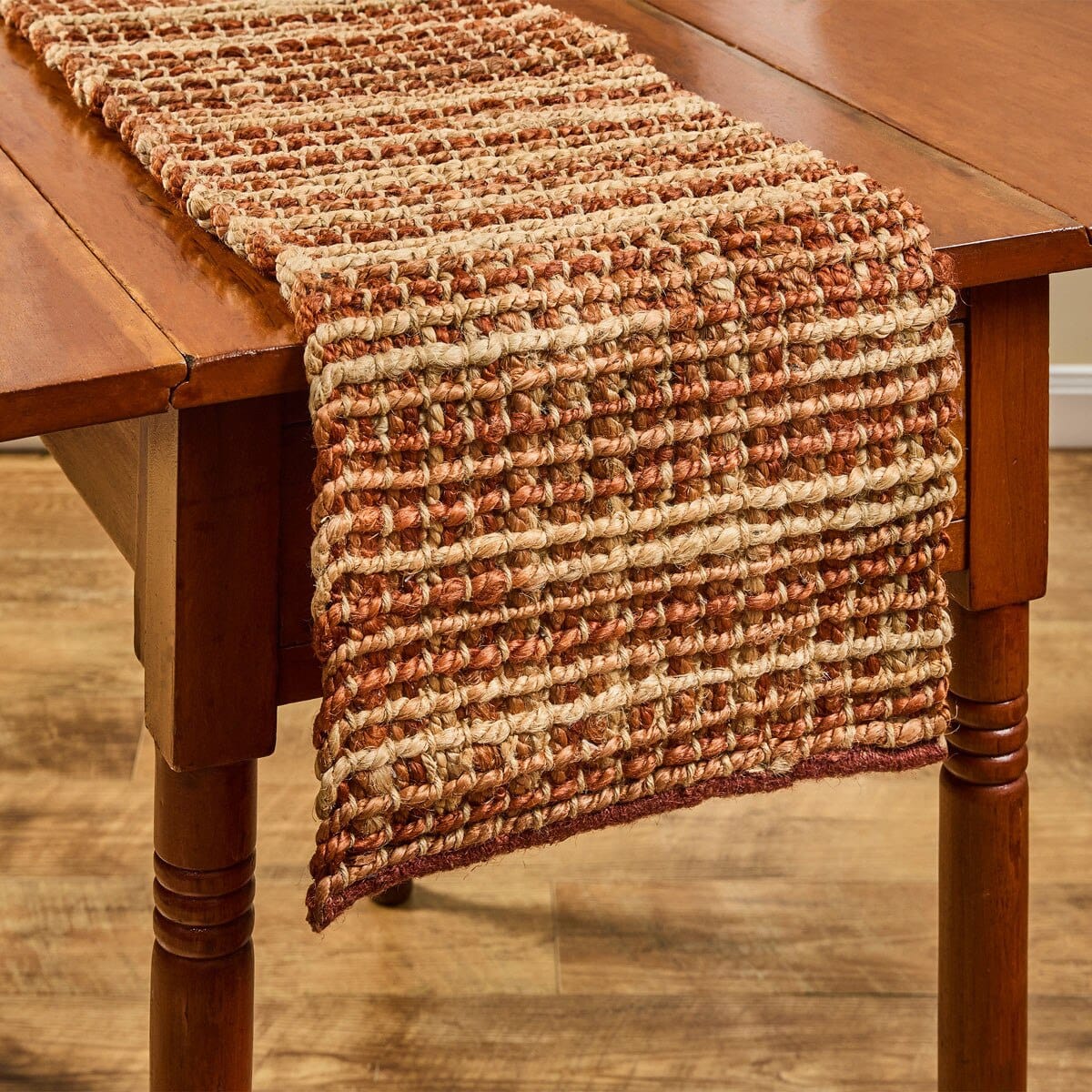 Park Designs Table Runner Kaleidoscope in Terra Woven Table Runner 54'' Long