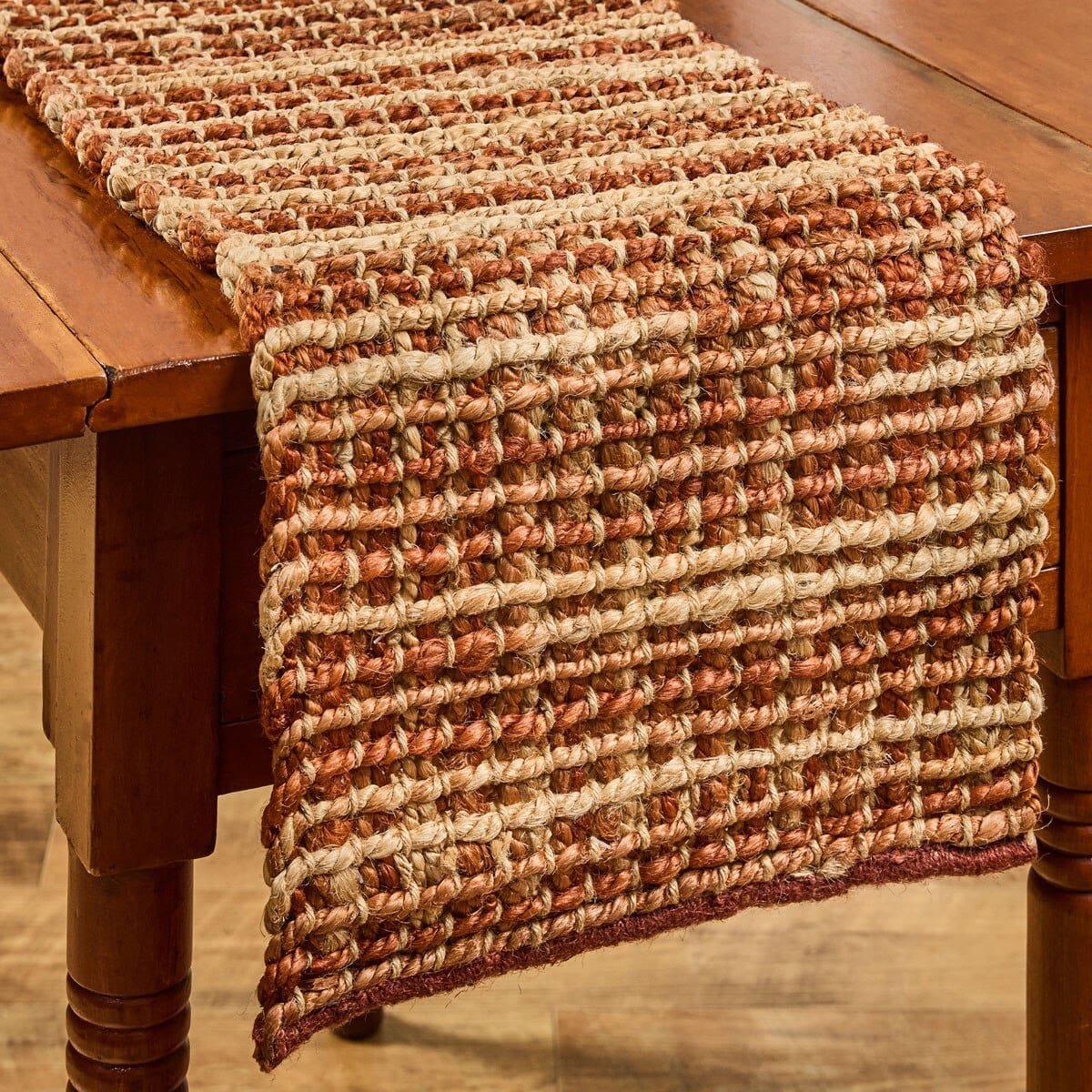 Park Designs Table Runner Kaleidoscope in Terra Woven Table Runner 54'' Long