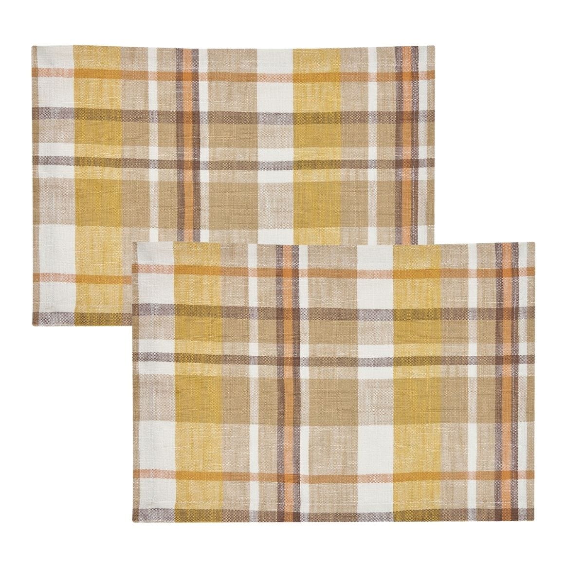 Keaton Plaid Placemat Set of 2