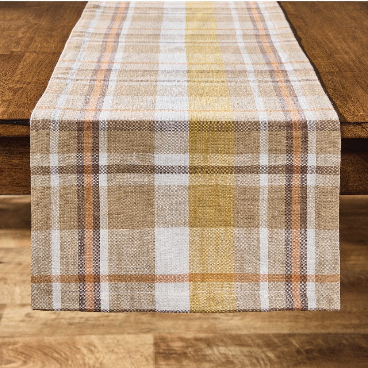 Keaton Plaid Table Runner 72" Long
